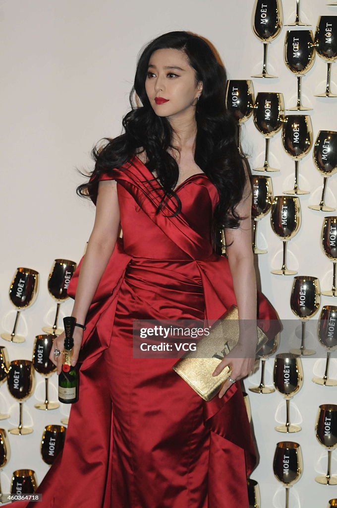 Fan Bingbing Attends Activity Of Moet & Chandon In Shanghai