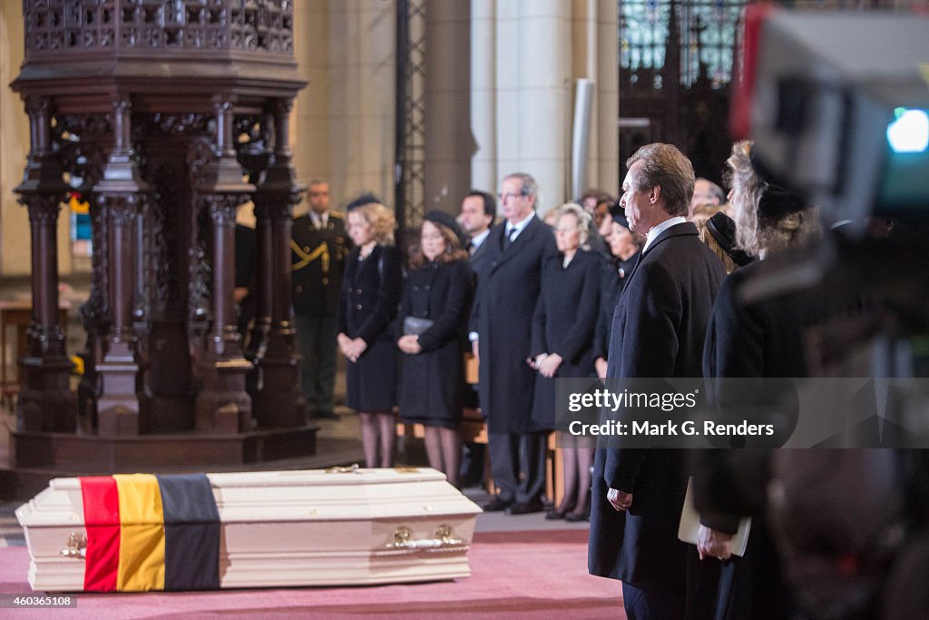 Funeral Of Queen Fabiola of Belgium In Laeken