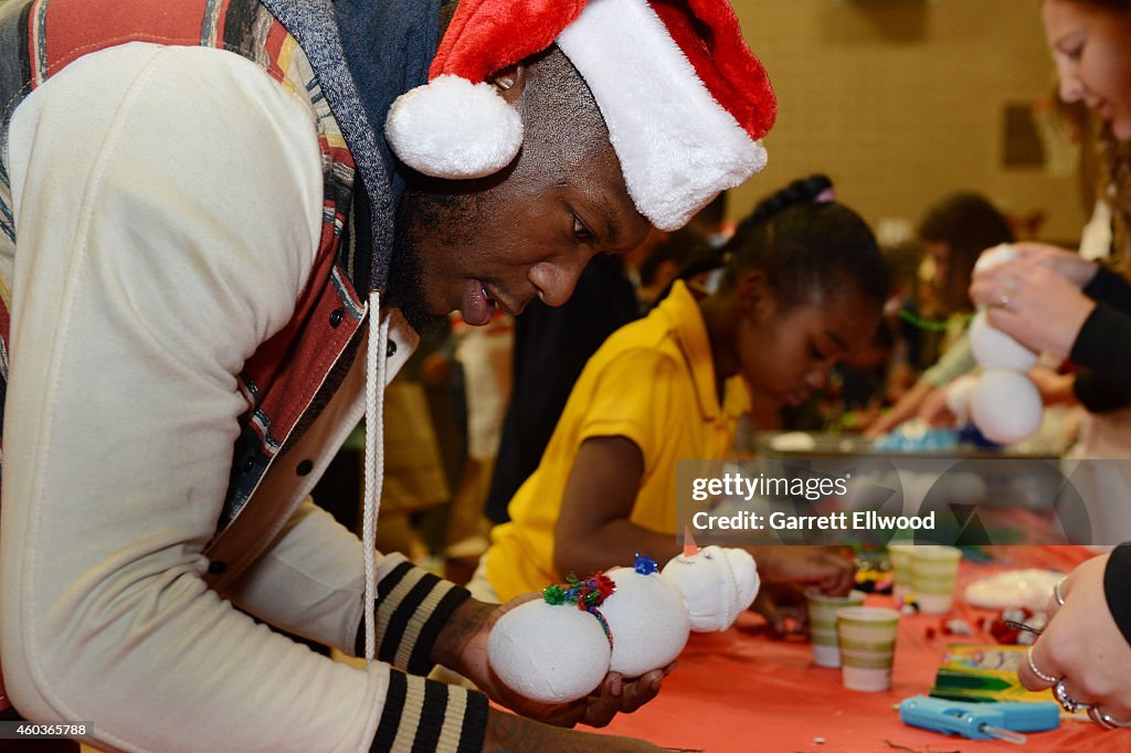 Denver Nuggets Visit Vickers Boys & Girls Club