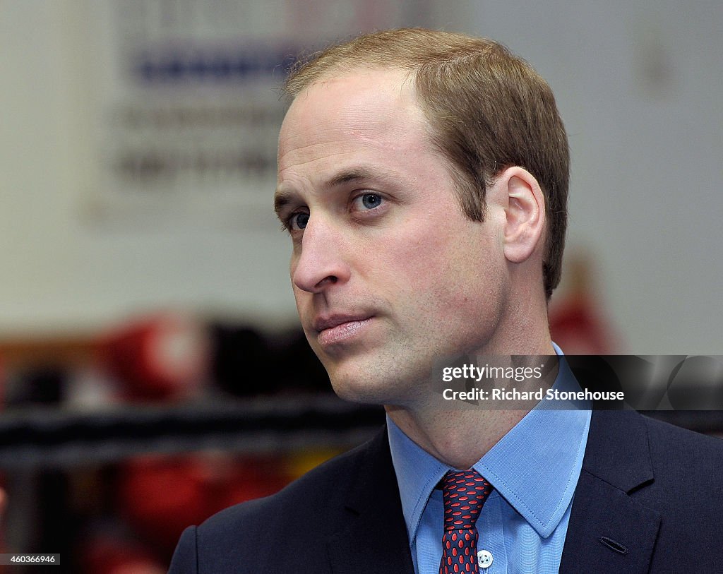 The Duke Of Cambridge Vists Staffordshire & Birmingham