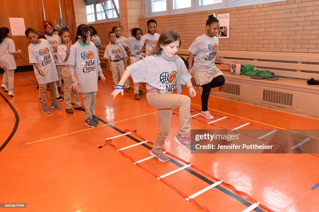 NBA Cares with Felipe Lopez and Mitch Richmond