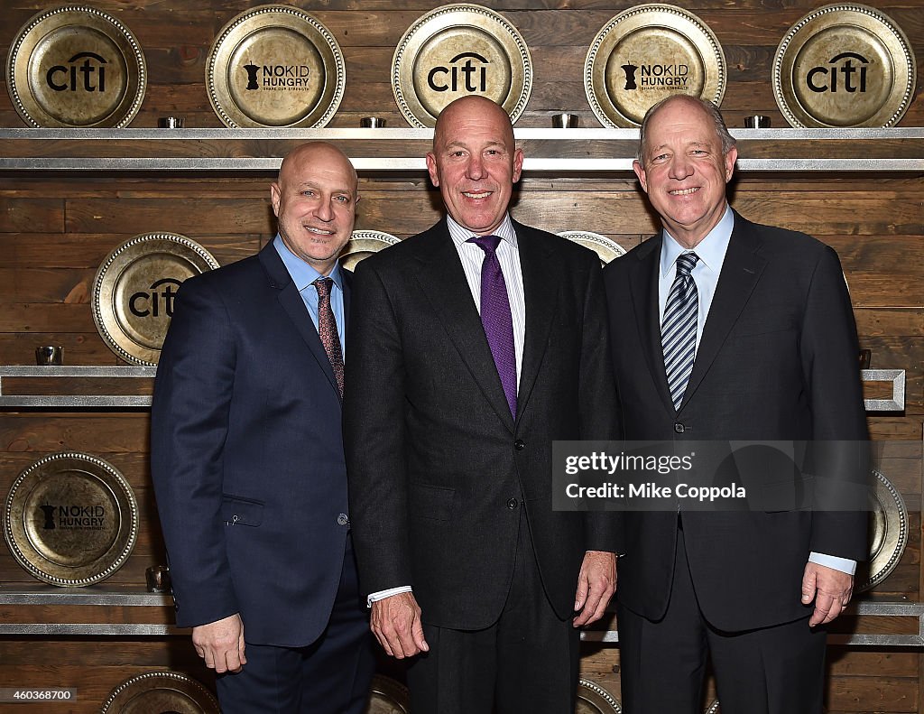 Citi Becomes Core Sponsor Of Share Our Strength's 'No Kid Hungry' Campaign To End Childhood Hunger, Craft Restaurant, New York City, December 11, 2014