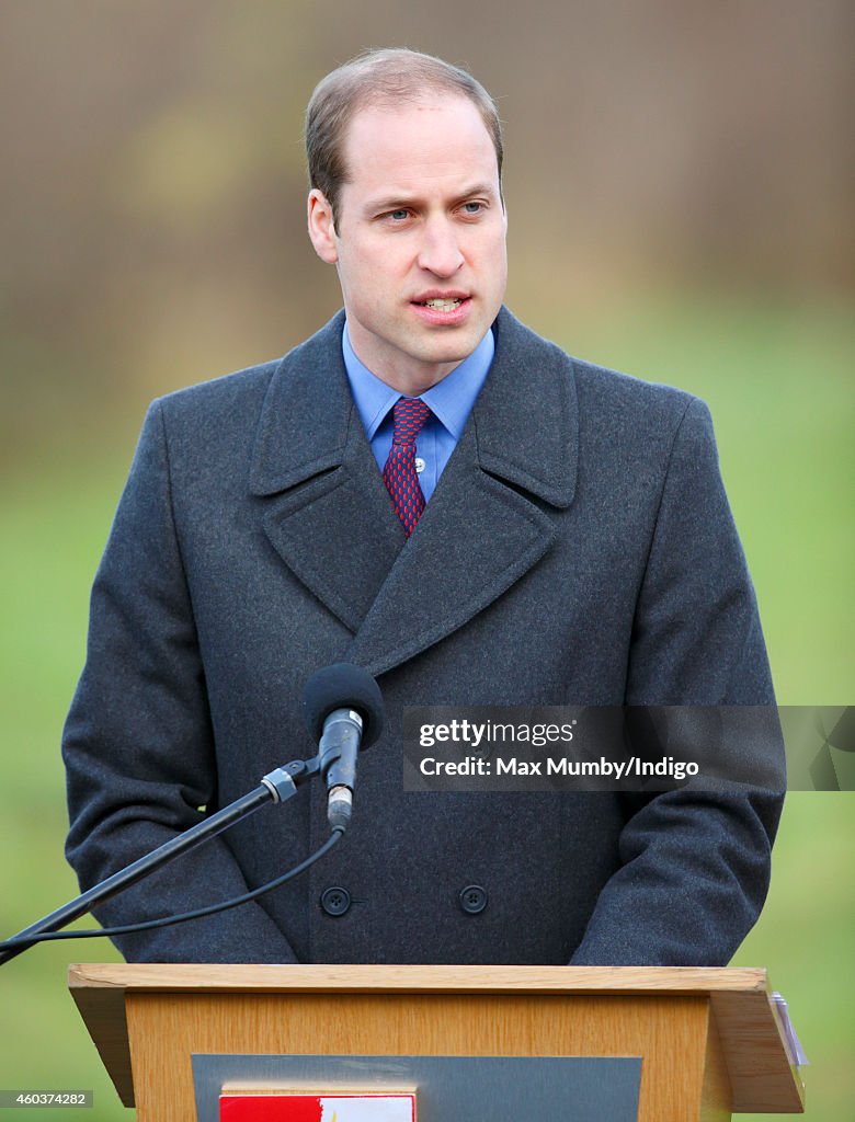 The Duke Of Cambridge Visits Staffordshire & Birmingham