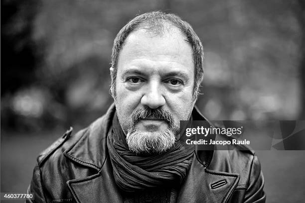 Carlo Lucarelli attends day 4 of 24th Courmayeur Noir In Festival on December 12, 2014 in Courmayeur, Italy.