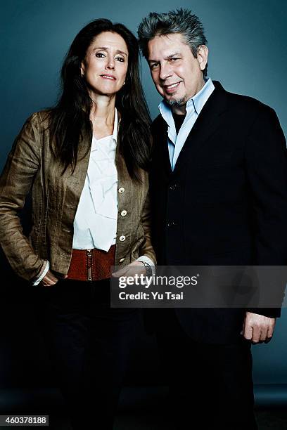 Julie Taymor and Elliot Goldenthal are photographed at the Toronto Film Festival for Variety on September 6, 2014 in Toronto, Ontario.