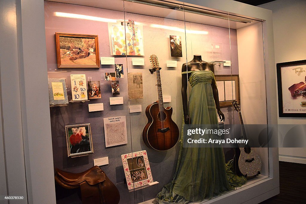 Media Preview Day For "The Taylor Swift Experience" At The GRAMMY Museum