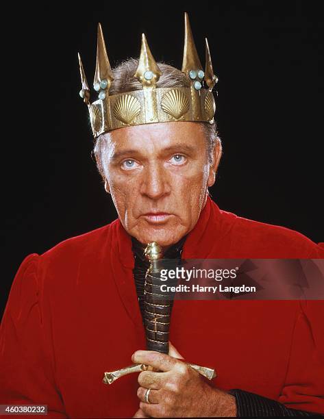 Actor Richard Burton poses for a portrait in 1981 in Los Angeles, California.