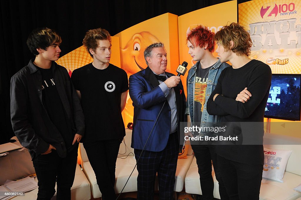 Z100's Jingle Ball 2014 Presented By Goldfish Puffs - Backstage