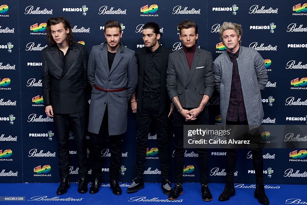 40 Principales Awards 2014 - Photocall