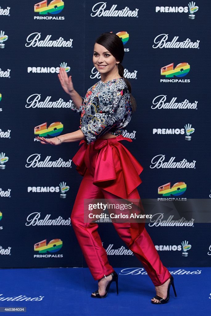 "40 Principales Awards" 2013 - Photocall