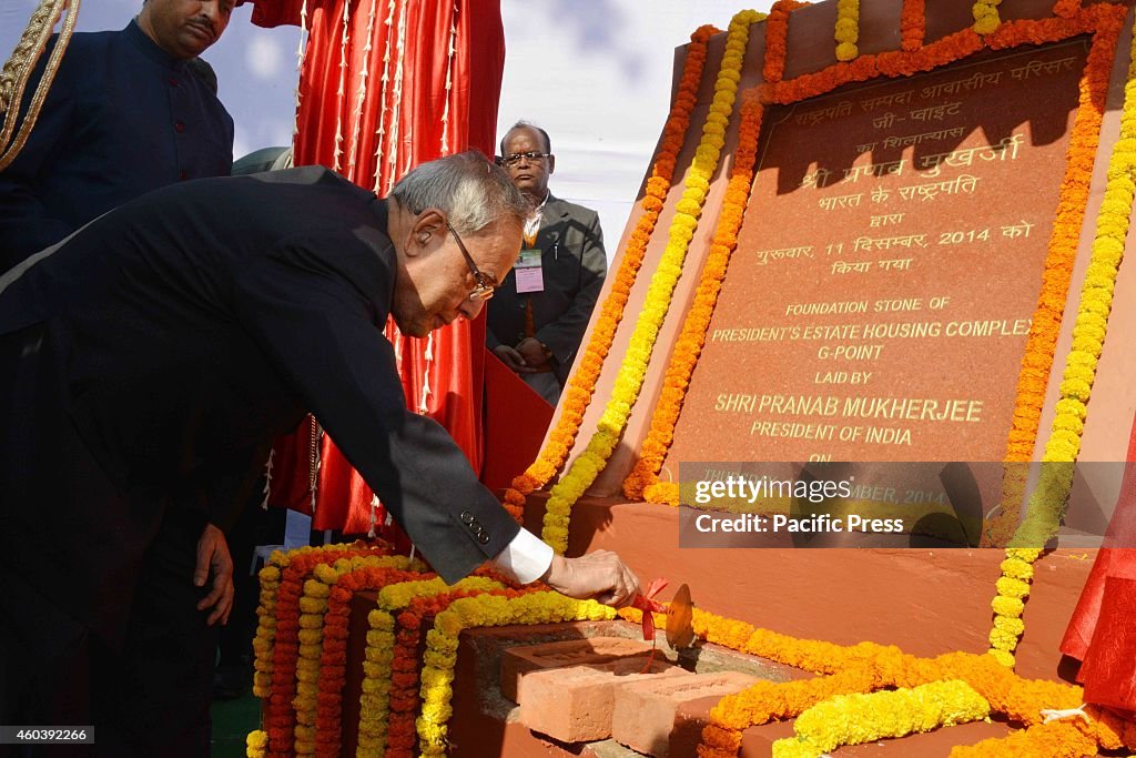 The President of India, Shri Pranab Mukherjee during the...