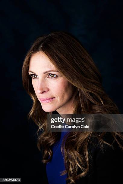 Actress Julia Roberts is photographed for Los Angeles Times on December 26, 2013 in Los Angeles, California. PUBLISHED IMAGE. CREDIT MUST BE: Carolyn...