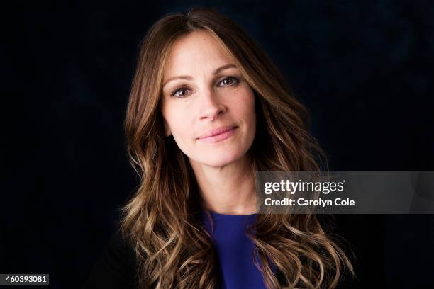 Actress Julia Roberts is photographed for Los Angeles Times on December 26, 2013 in Los Angeles, California. PUBLISHED IMAGE. CREDIT MUST BE: Carolyn...