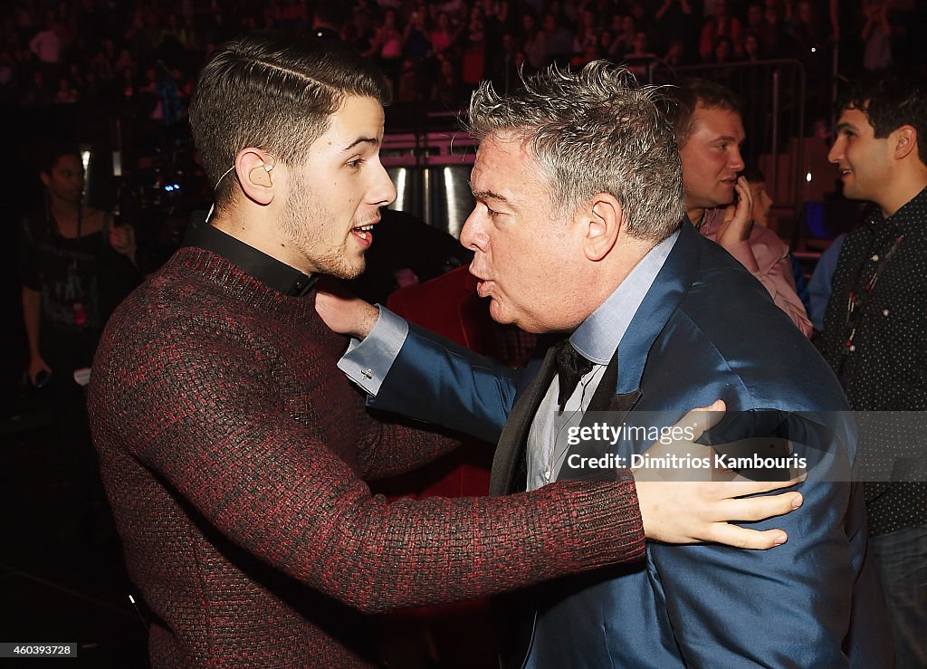 Z100's Jingle Ball 2014 Presented By Goldfish Puffs - Backstage