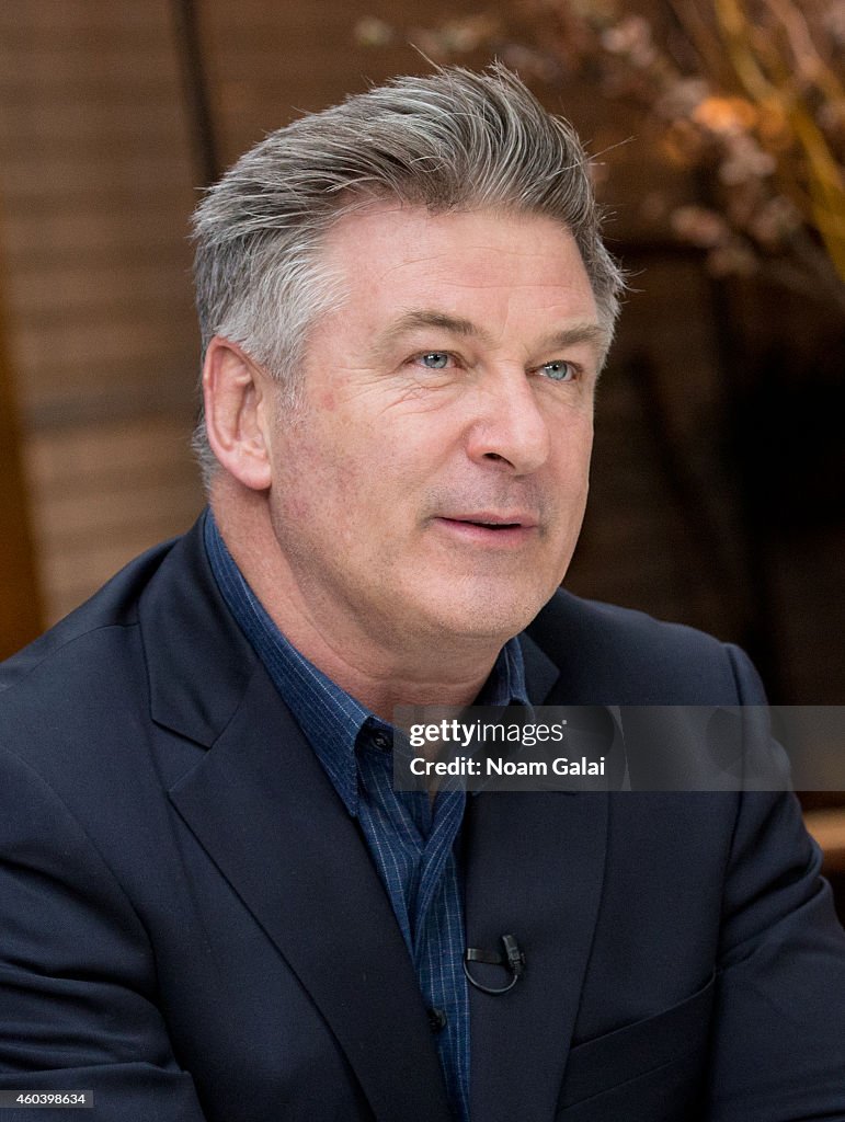 Alec Baldwin Visits "The You Crew"