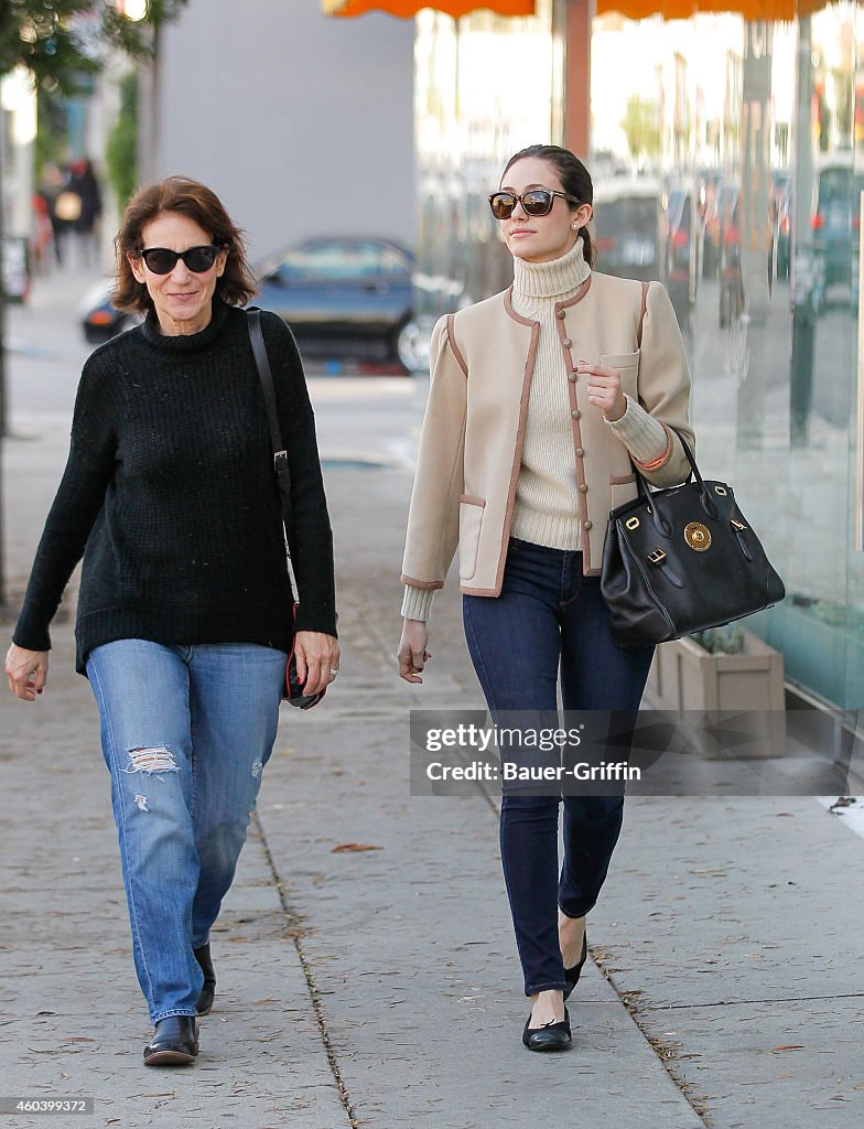 Celebrity Sightings In Los Angeles - December 12, 2014