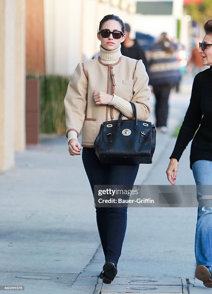 Celebrity Sightings In Los Angeles - December 12, 2014
