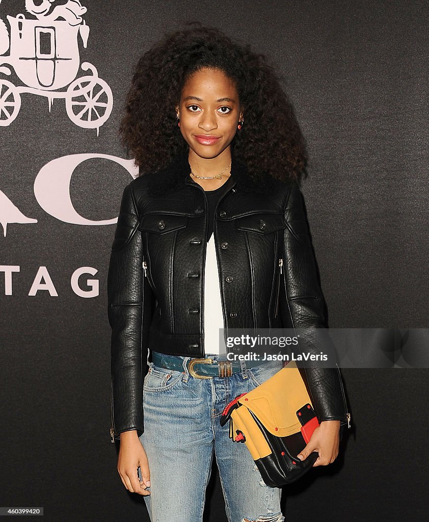 Coach Backstage Rodeo Drive Store Opening Celebration - Arrivals