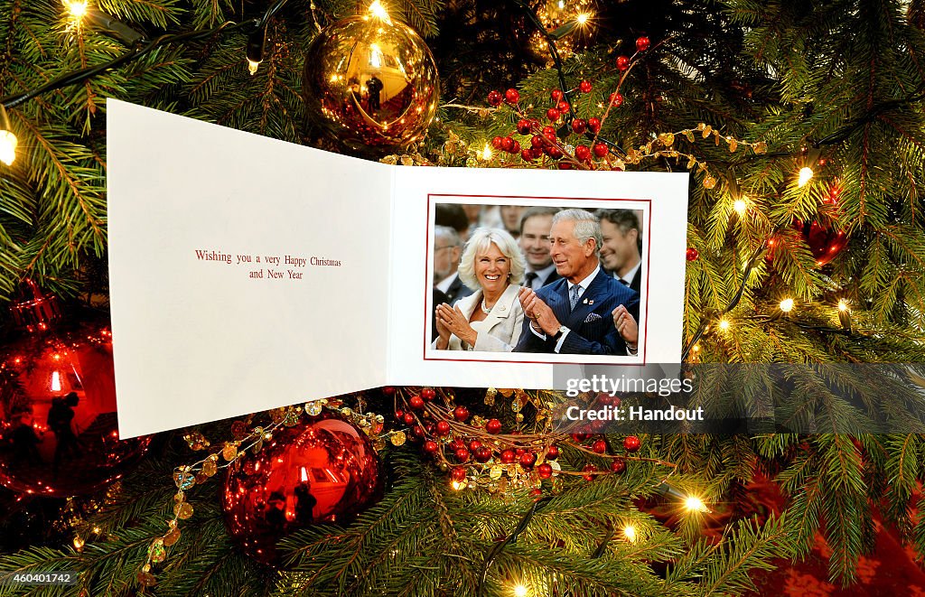 Royal Christmas Card - Prince Charles, Prince of Wales and Camilla, Duchess of Cornwall