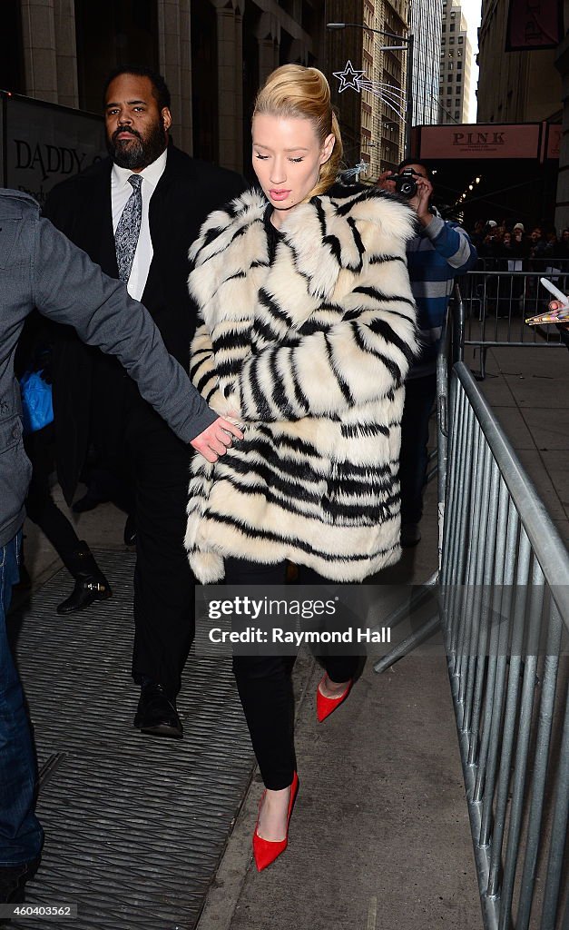 Celebrity Sightings In New York City - December 12, 2014
