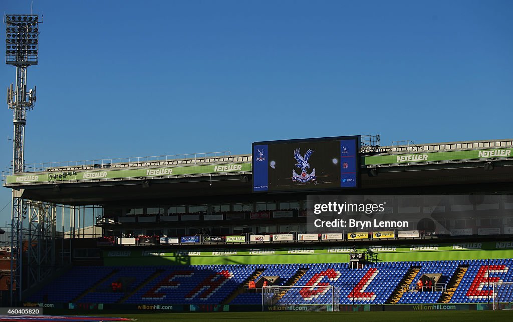 Crystal Palace v Stoke City - Premier League