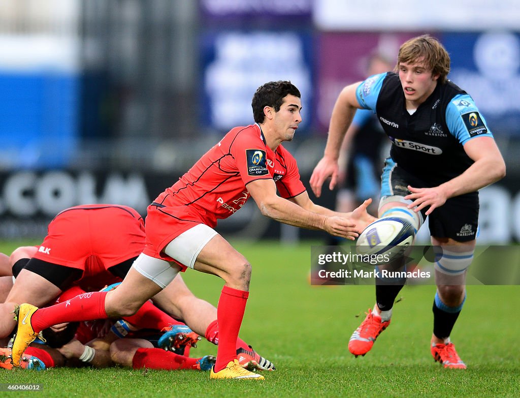 Glasgow Warriors v Toulouse - European Rugby Champions Cup