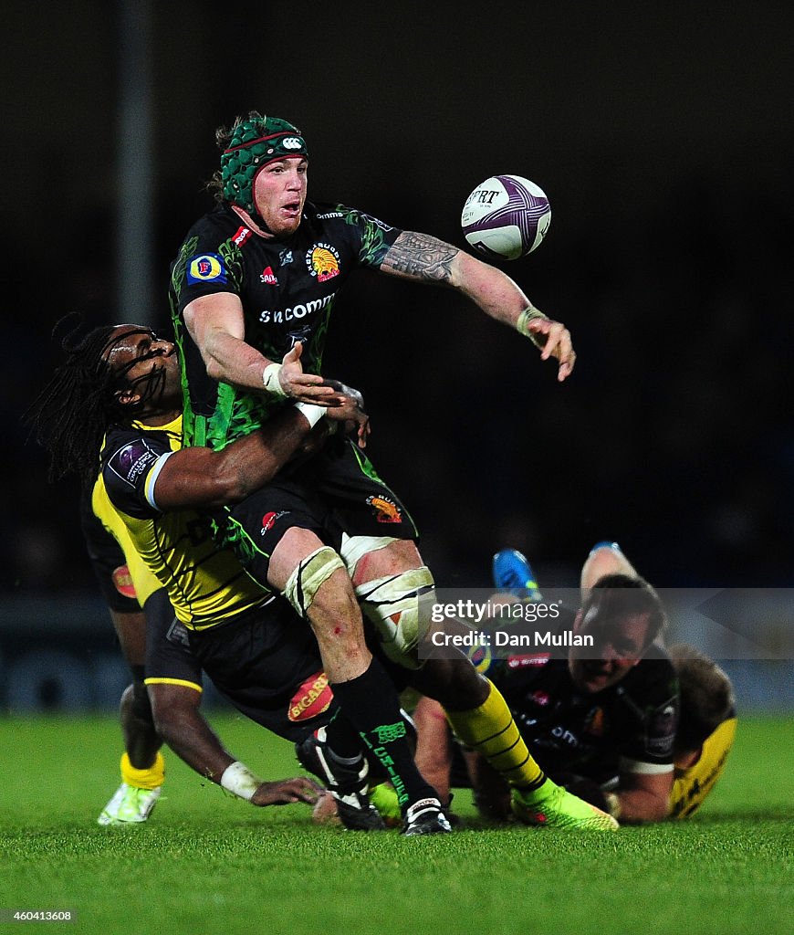 Exeter Chiefs  v  La Rochelle - European Rugby Challenge Cup