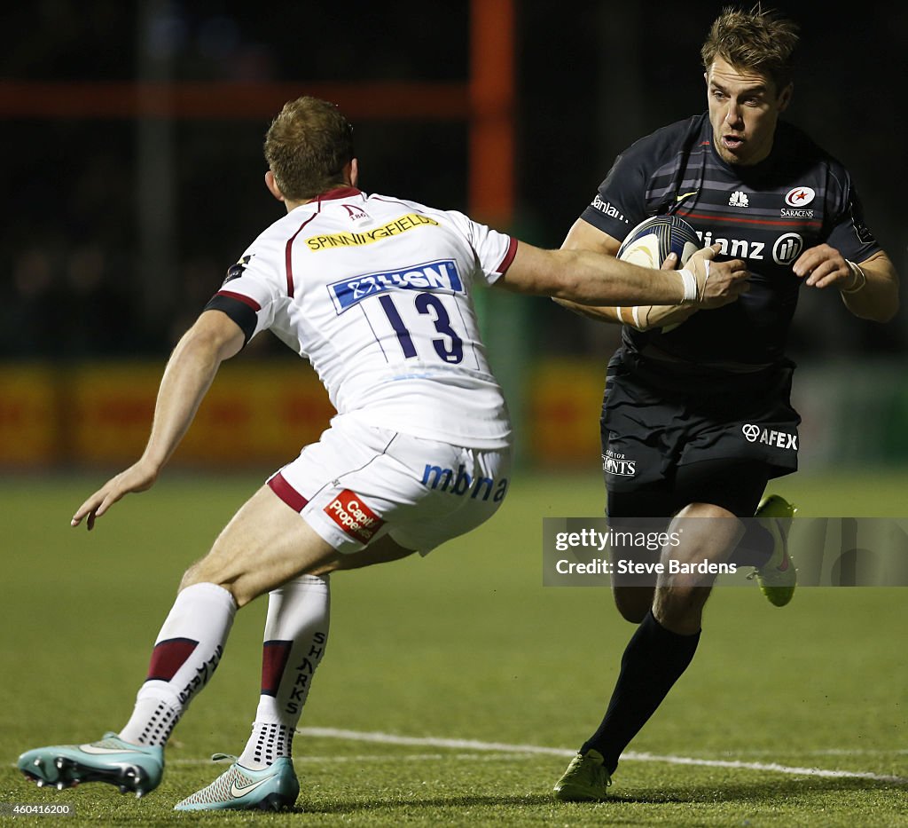 Saracens v Sale Sharks - European Rugby Champions Cup