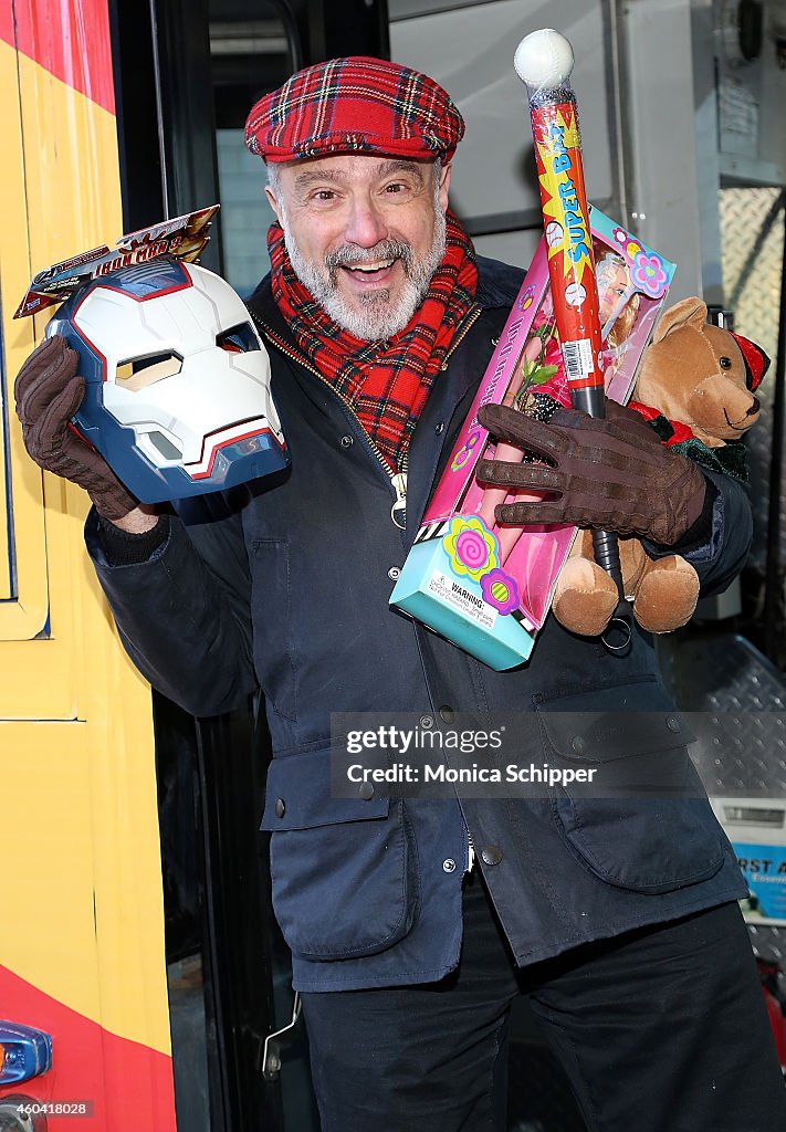 CitySightseeing New York Fifth Annual Holiday Joy Toy Drive / PAL Centennial Holiday Celebration