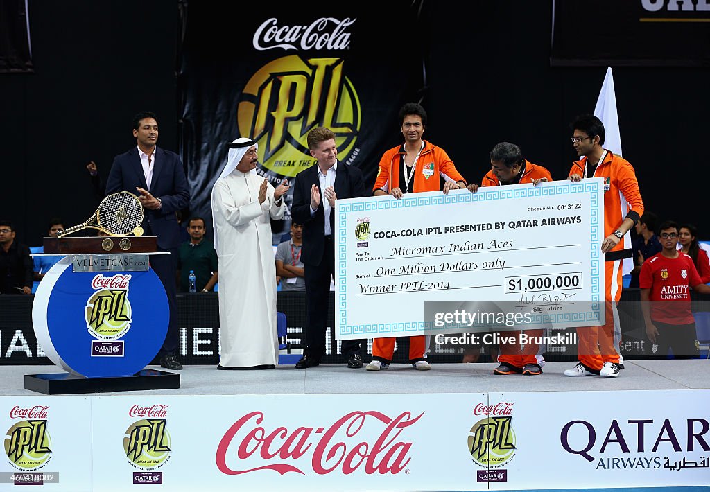Coca-Cola International Premier Tennis League - United Arab Emirates: Day Three