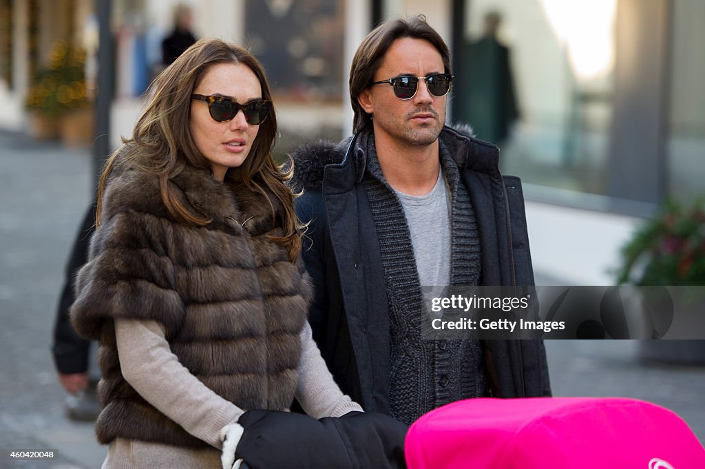 Tamara Ecclestone And Family Sightings -  December 13, 2014