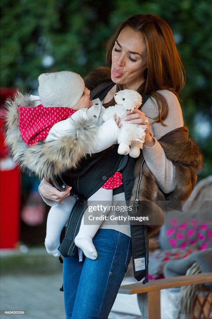 Tamara Ecclestone And Family Sightings -  December 13, 2014