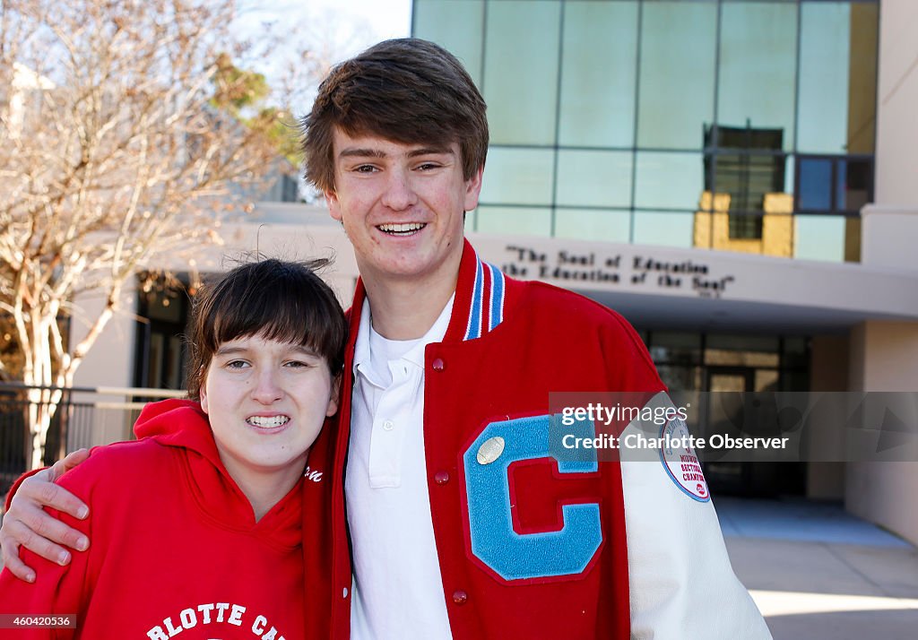 Charlotte Catholic QB John Walton, sister Megan share unbreakable bond