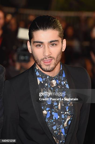 One Direction member Zayn Malik attends the NRJ Music Awards at Palais des Festivals on December 13, 2014 in Cannes, France.