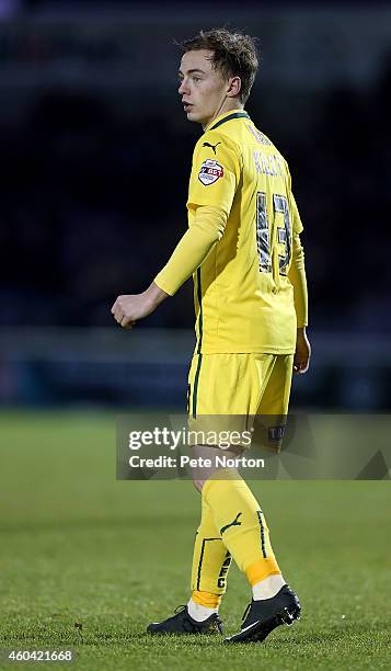 Andy Kellett of Plymouth Argyle in action during the Sky Bet League Two match between Northampton Town and Plymouth Argyle at Sixfields Stadium on...