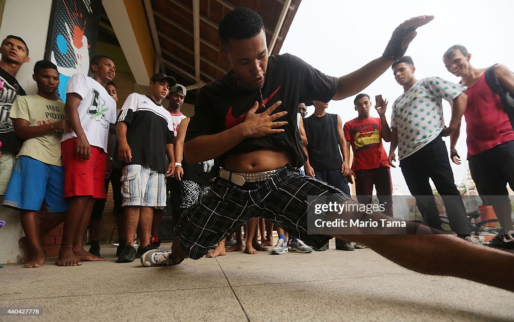 Favela Residents Compete In Passinho Dance Competition