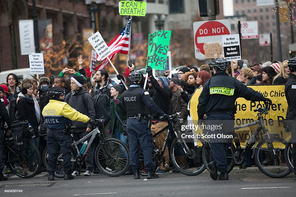 Protesters Stage Nationwide Marches In Wake Of Recent Grand Jury Decisions