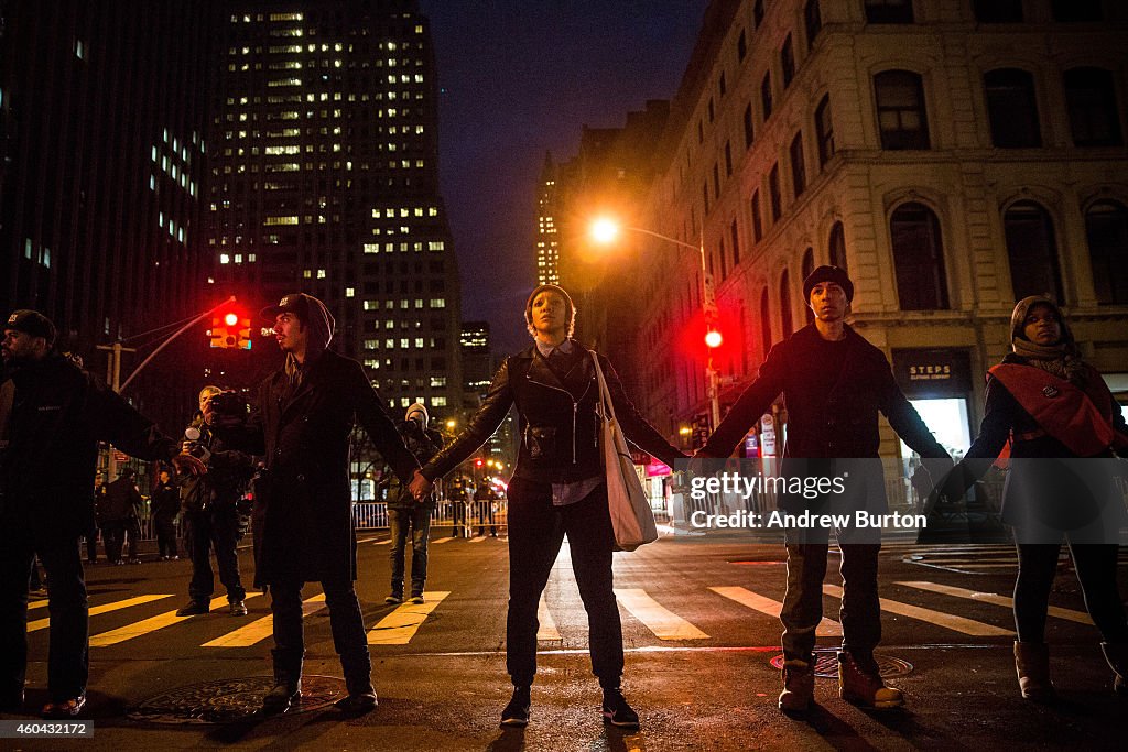 Protesters Stage "Day Of Anger" March In Wake Of Recent Grand Jury Decisions