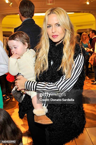 Stylist Rachel Zoe and son Kaius Jagger Berman attend as Brooks Brothers celebrates the holidays with St. Jude Children's Research Hospital and Town...