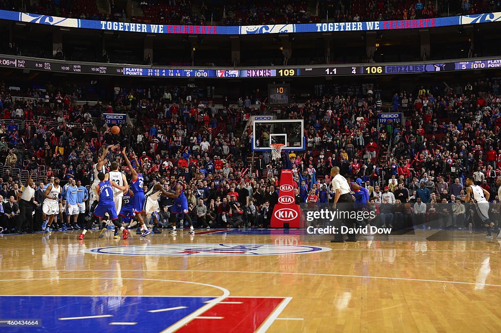 Philadelphia 76ers V Memphis Grizzlies