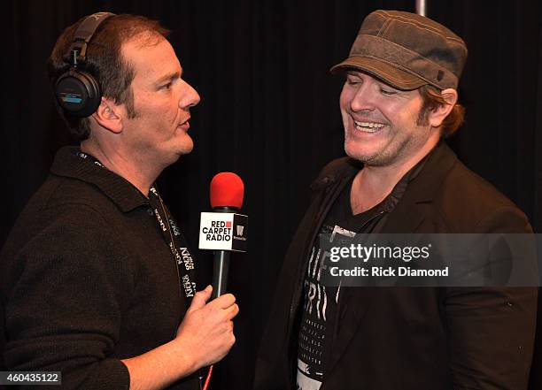 Singer/Songwriter Jerrod Niemann visits Cadillac at Kicks during Red Carpet Radio Presented By Westwood One For The American County Countdown Awards...