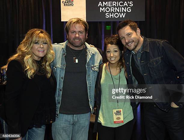 Singers/Songwriters 3 Story House - Jamie O'Neil, Andy Griggs, Radio personality, and Ty Herndon attend Red Carpet Radio Presented By Westwood One...