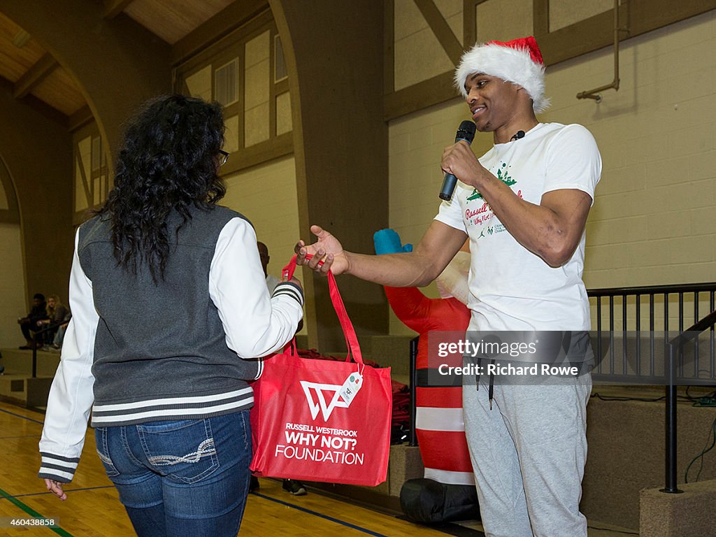 Russell Westbrook Christmas Party