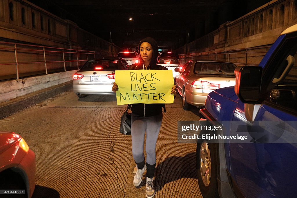 Protesters Stage Nationwide Marches In Wake Of Recent Grand Jury Decisions