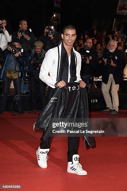 Brahim Zaibat attends the NRJ Music Awards at Palais des Festivals on December 13, 2014 in Cannes, France.