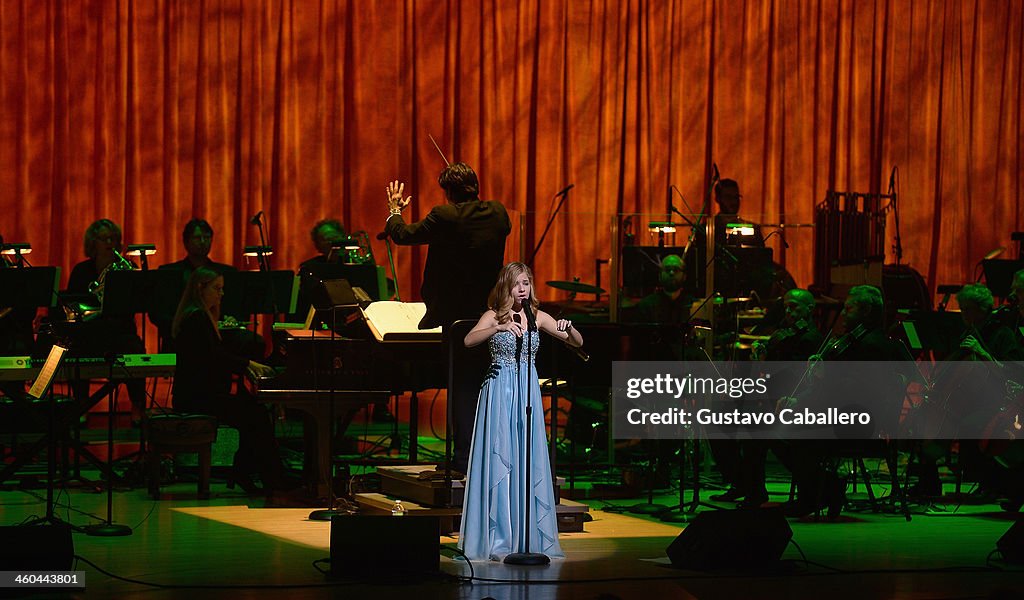 Jackie Evancho Performs At Adrienne Arsht Center for the Performing Arts