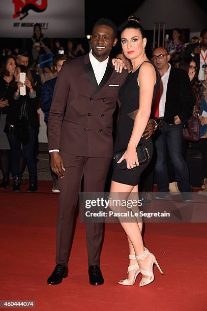 Corneille attends the NRJ Music Awards at Palais des Festivals on December 13, 2014 in Cannes, France.