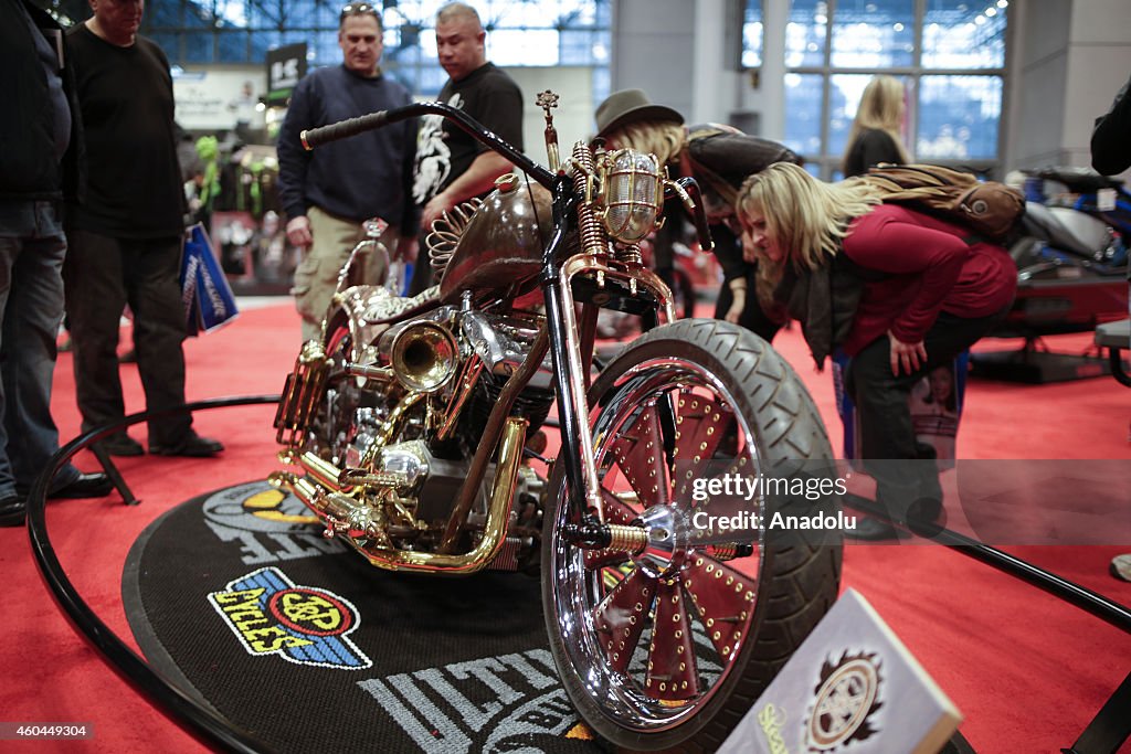 Progressive International Motorcycle Show in New York