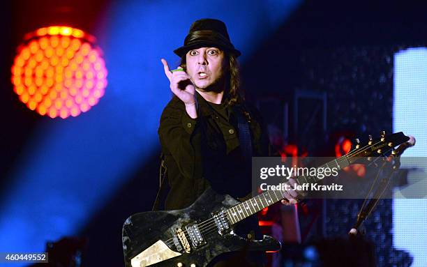 Daron Malakian of System of a Down performs at the 25th Annual KROQ Almost Acoustic Christmas at The Forum on December 13, 2014 in Inglewood,...