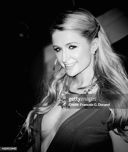 Paris Hilton arrives at the 16th NRJ Music Awards at Palais des Festivals on December 13, 2014 in Cannes, France.